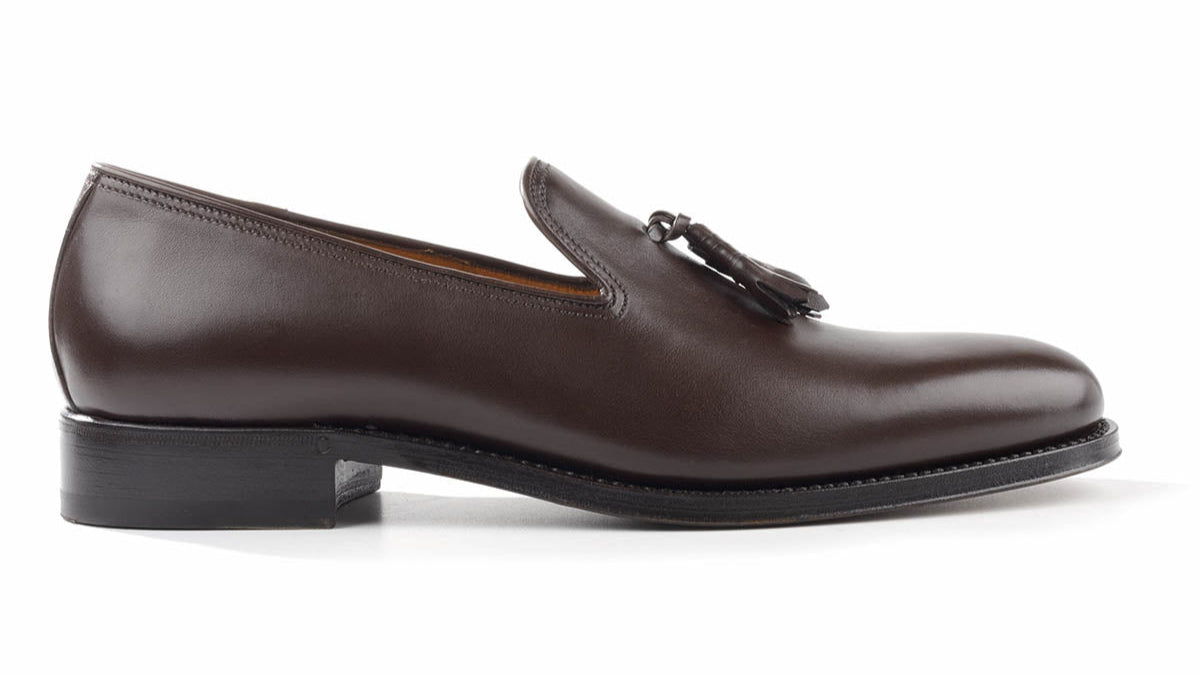 Enzo 0702 Tassels loafer Dark Brown