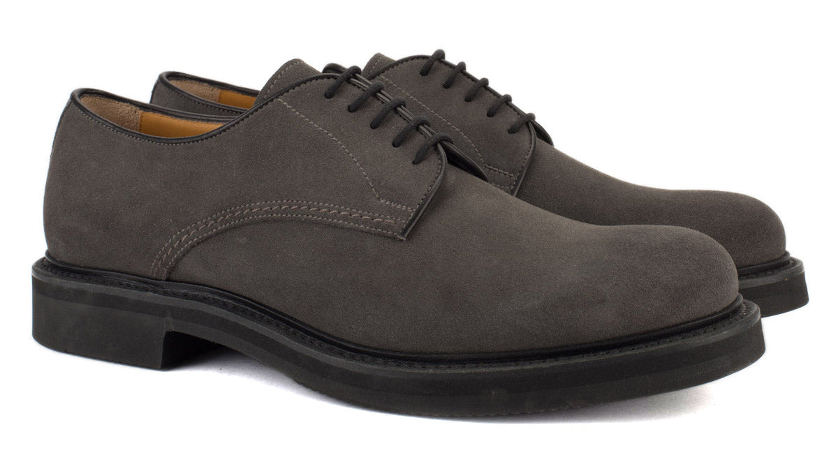 Ettore 1160 Suede Derby Grey