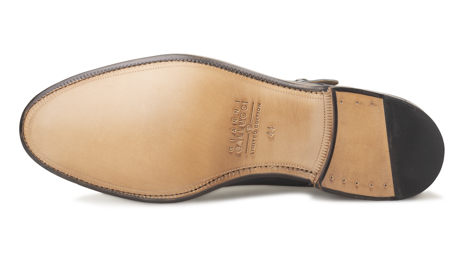 Double Monk 043 Grey - Goodyear welted