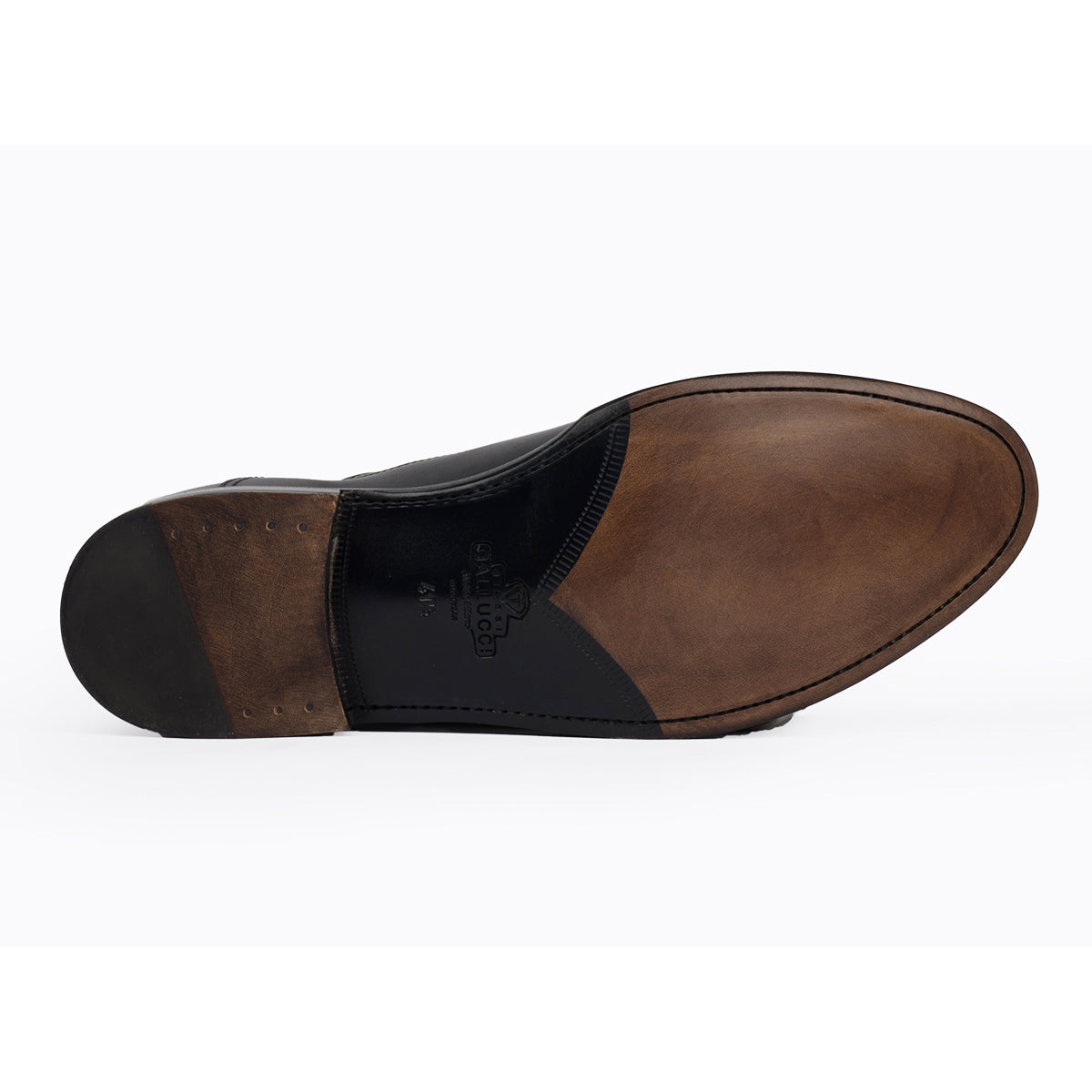 1207 Rossano Oxford Calfskin Leather Black