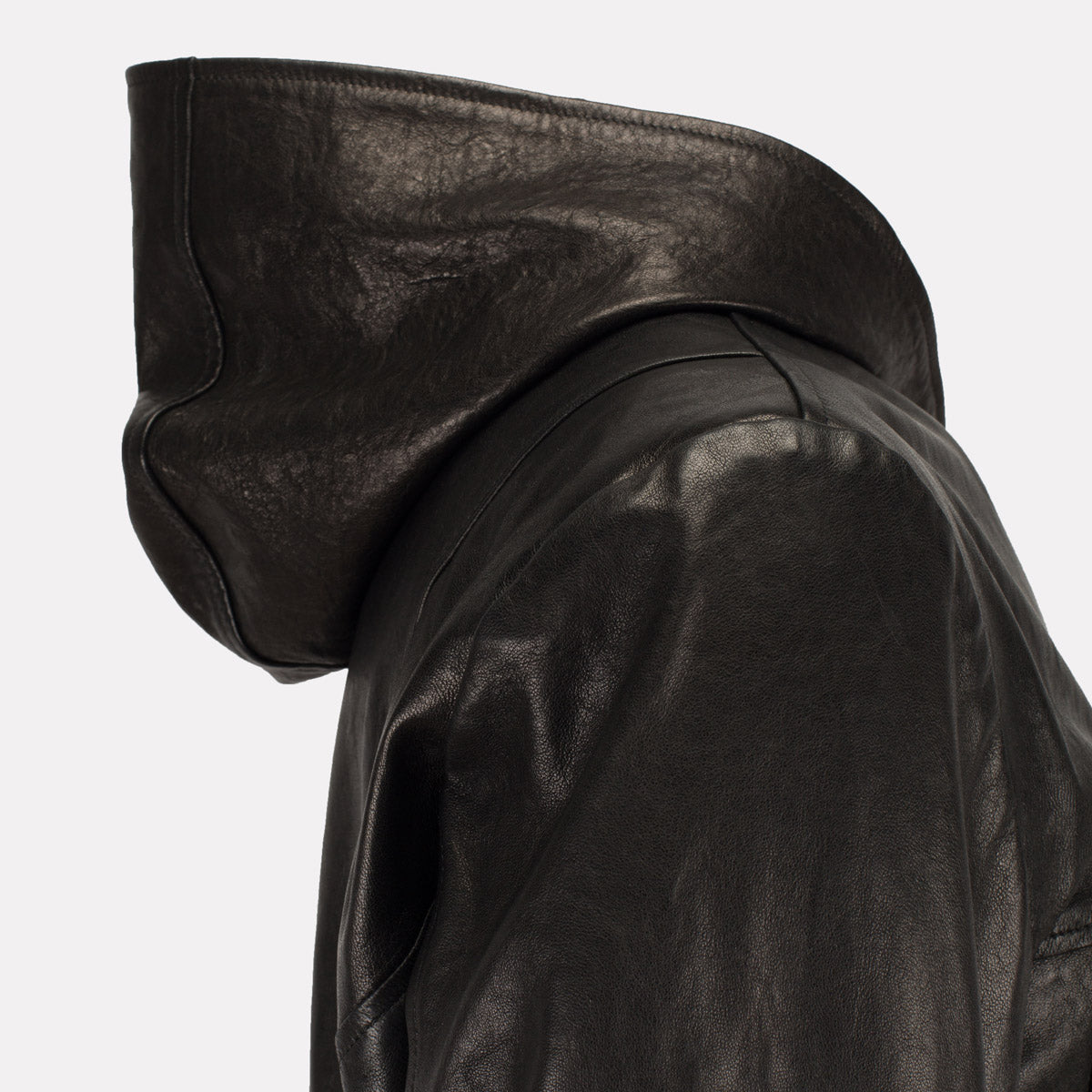 Leather Jacket WOODY in Black