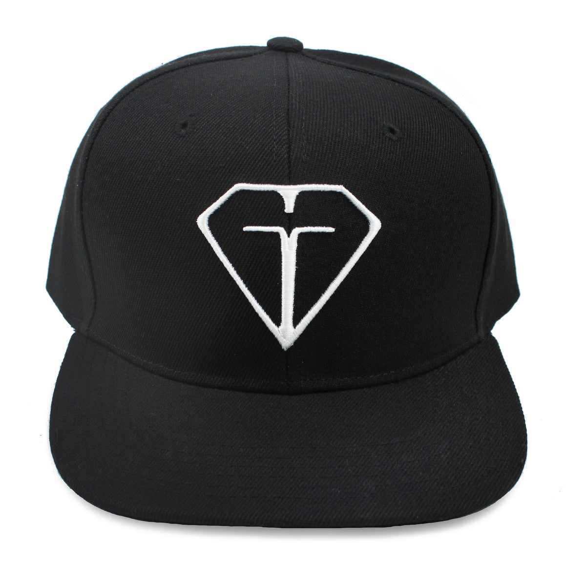 Black baseball cap with iconic Diamond Logo