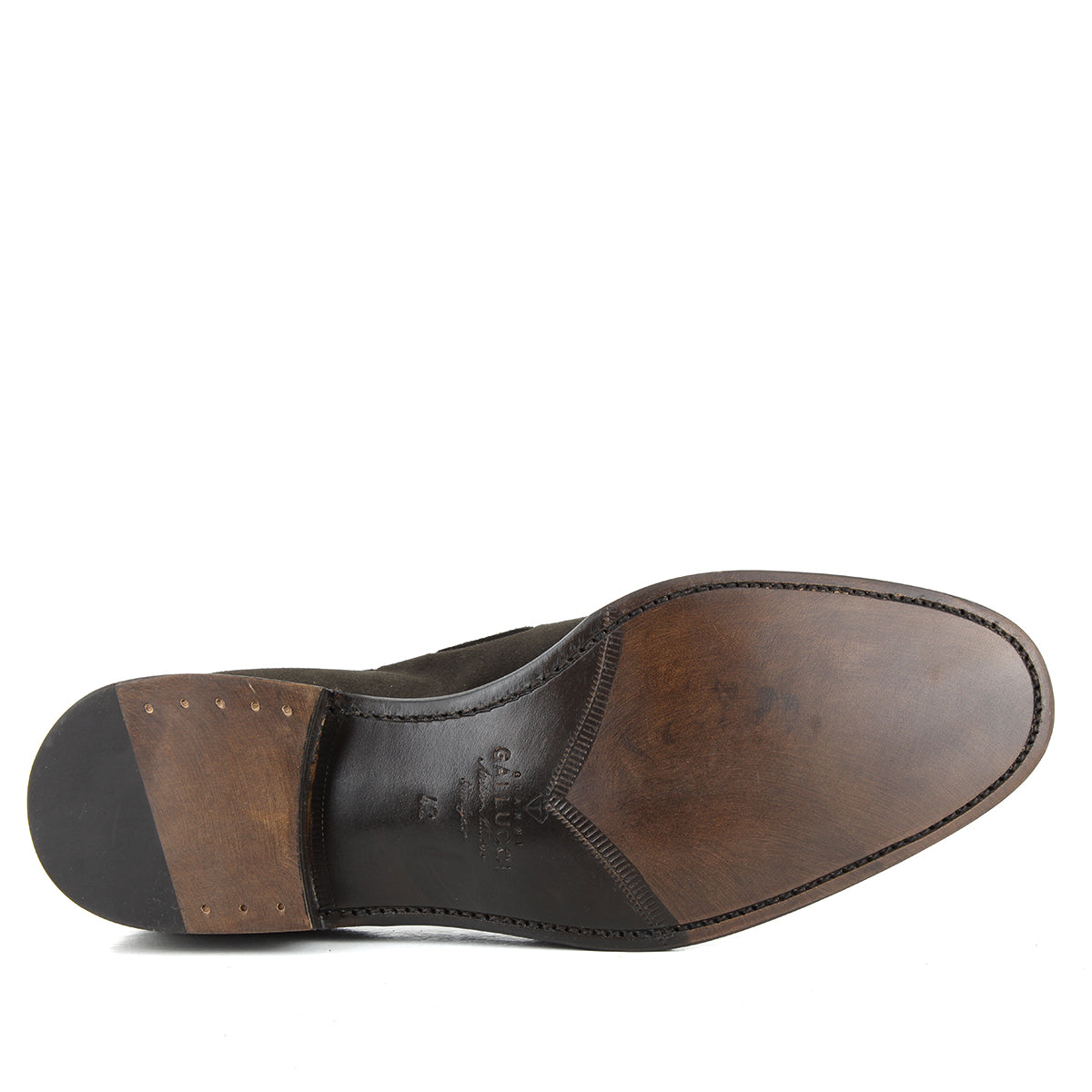 701 Enzo Tassels Loafer <br> Suede Leather Mocca
