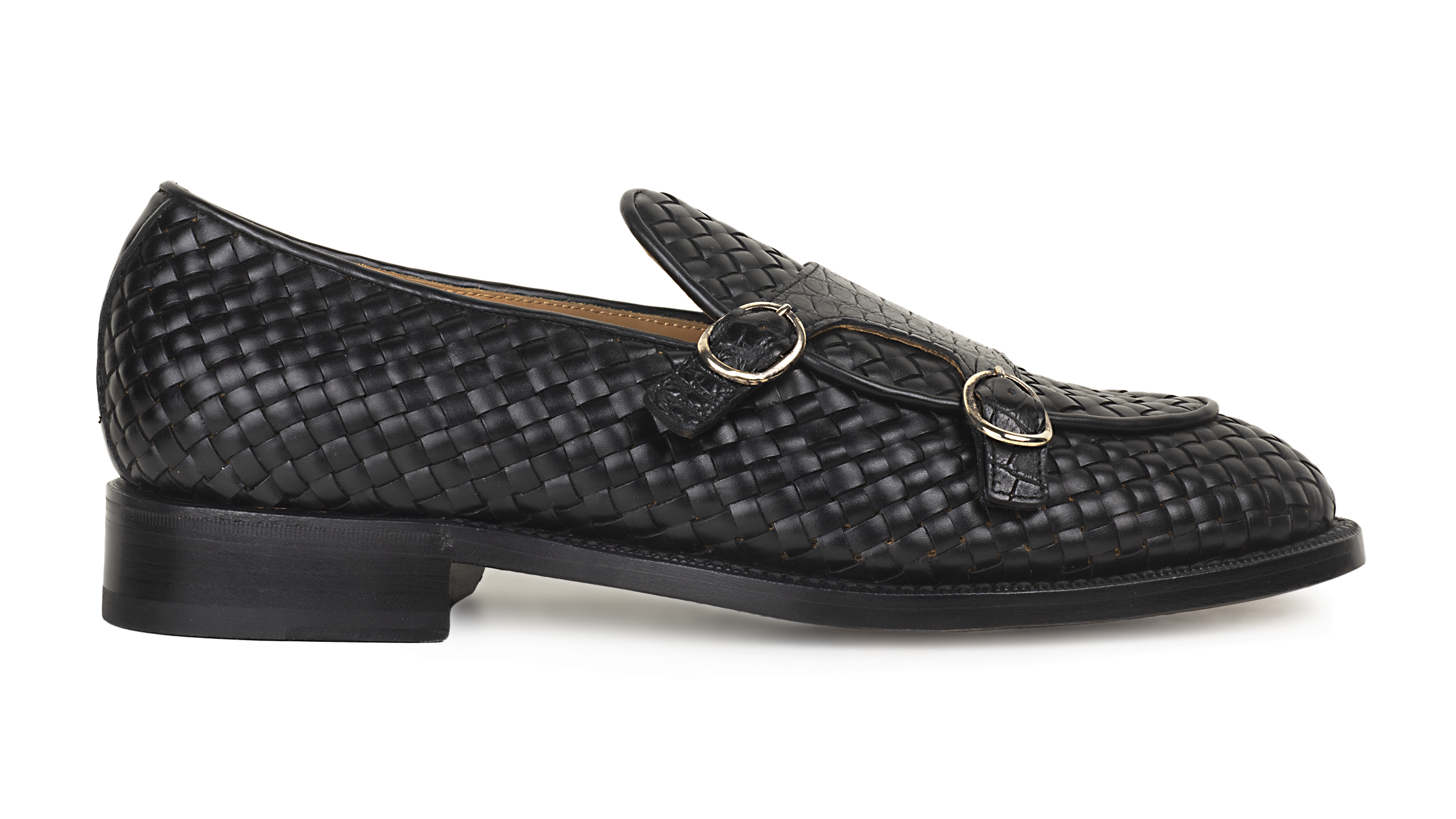 Loafer 02 - Double monk - Goodyear welted - Black