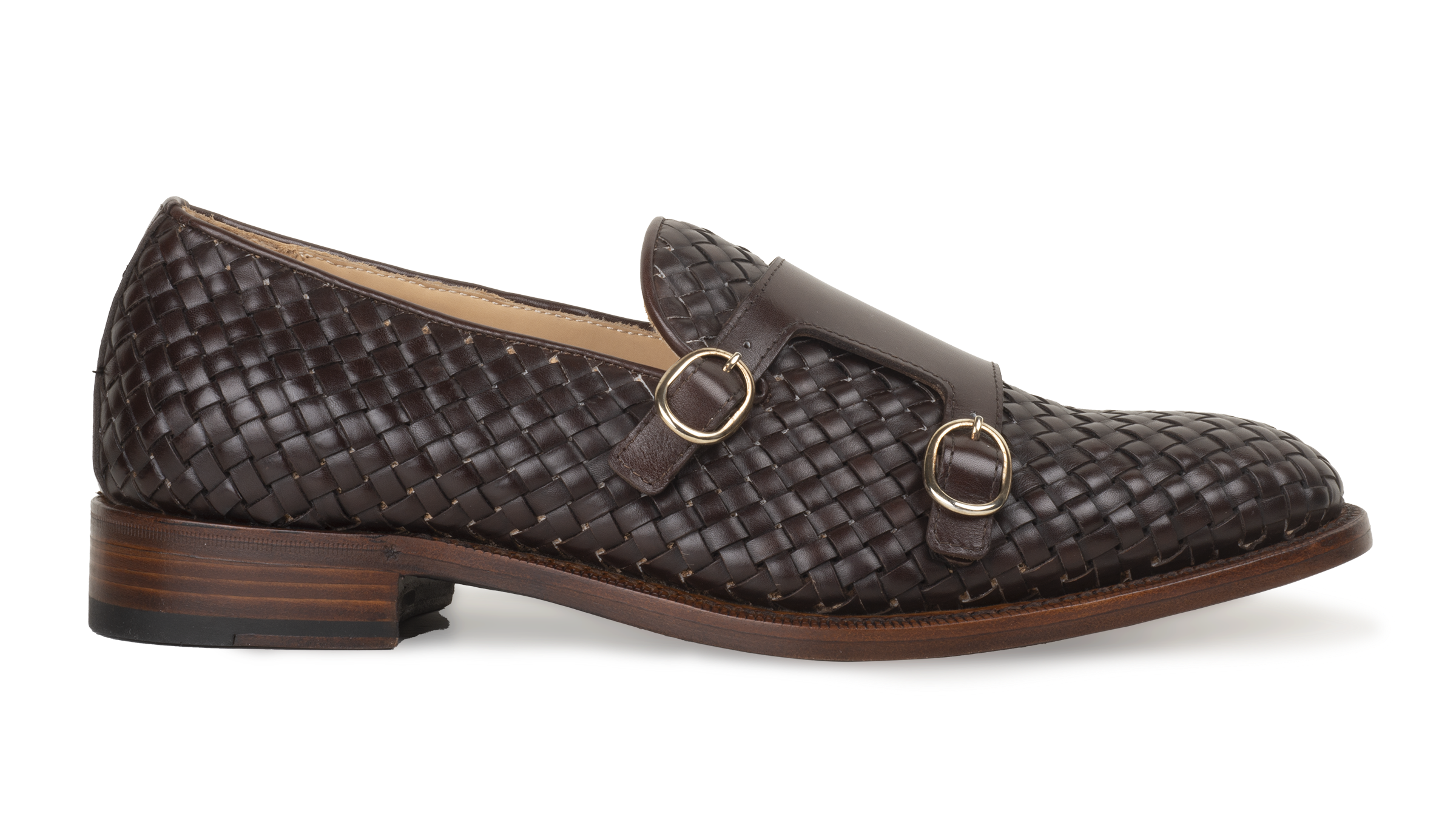 Loafer 02 - Double monk - Goodyear welted - Dark brown