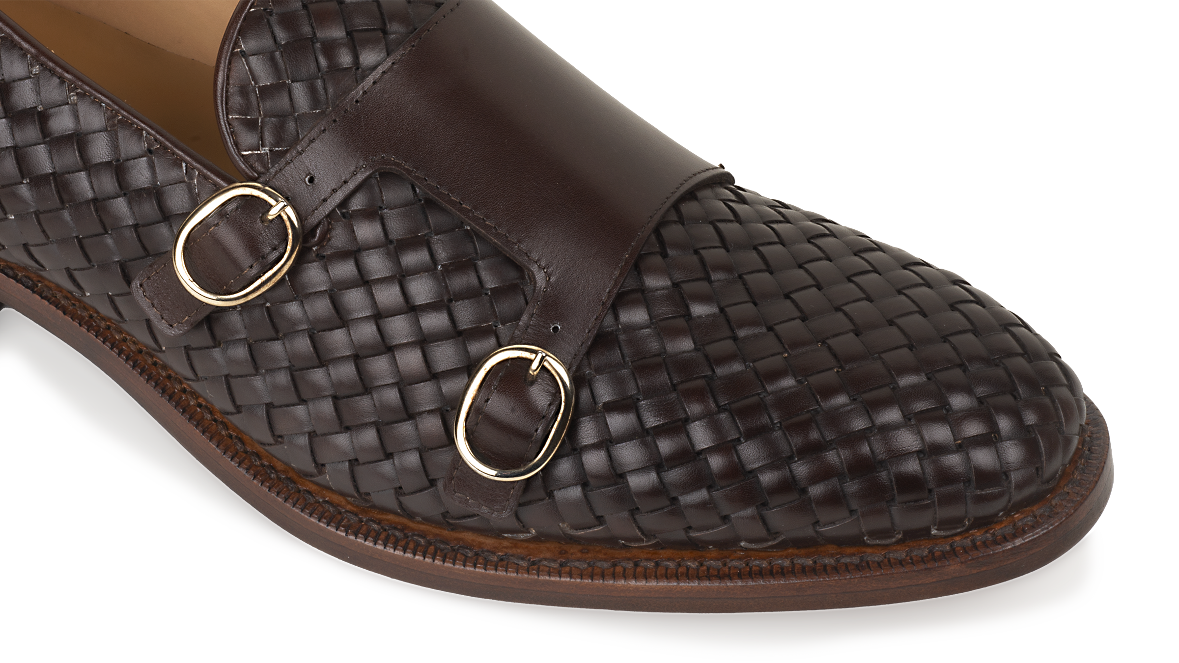 Loafer 02 - Double monk - Goodyear welted - Dark brown