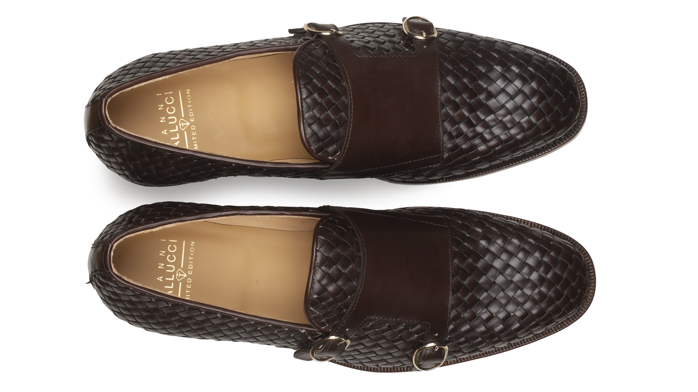 Loafer 02 - Double monk - Goodyear welted - Dark brown