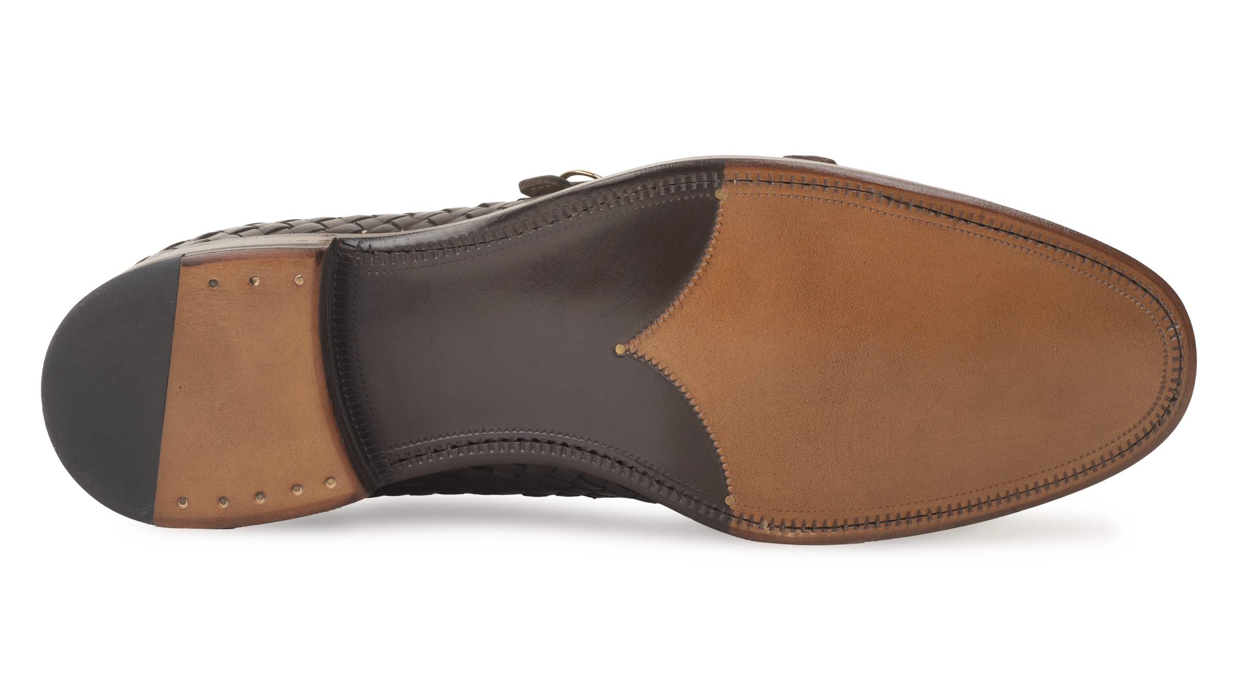 Loafer 02 - Double monk - Goodyear welted - Dark brown