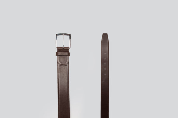 Adjustable belt calf leather
